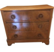 Petite commode Directoire à 3 tiroirs