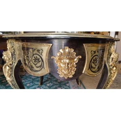  Table de milieu Napoléon III violonée, sur  Moinat SA  - Antiquités décoration