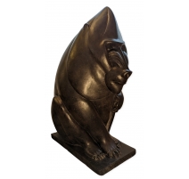 Bronze Grand Mandrill signé Y. LARSEN