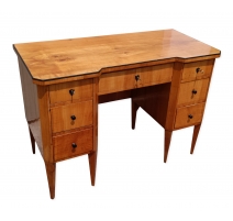 Bureau Biedermeier marqueté d'un filet noir