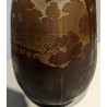 Vase ovoide Paysage signé GALLÉ