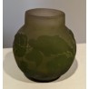 Vase bulbe Cerisier signé *GALLÉ