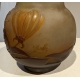 Vase bulbe Ombelles signé GALLÉ