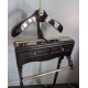 Valet de chambre "St James" noir et chromé
