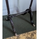 Valet de chambre "St James" noir et chromé