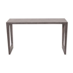 Modern grey lacquered console table
