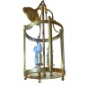 Lanterne ronde en bronze à 3 lumières