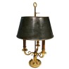 Lampe bouillotte Abat-jour vert