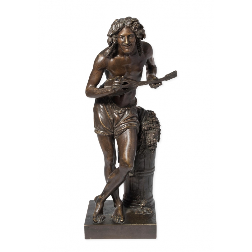 Bronze "Vendangeur" signé DURET