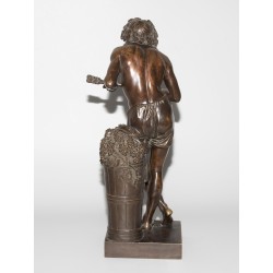 Bronze \"Vendangeur\" signé DURET