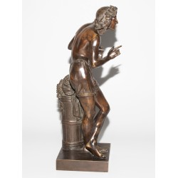 Bronze \"Vendangeur\" signé DURET