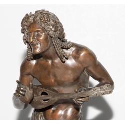 Bronze \"Vendangeur\" signé DURET