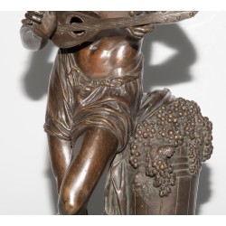 Bronze \"Vendangeur\" signé DURET