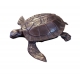 Tortue marine en bronze