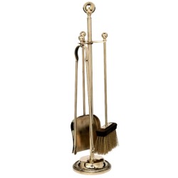 Serviteur d\'outils de cheminée \"Boule\"