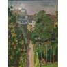 Tableau \"Le jardin\" signé CHINET