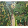 Tableau \"Le jardin\" signé CHINET