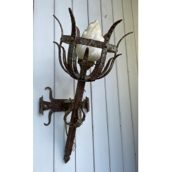 Par de apliques-antorchas. En Moinat SA - Antigüedades y decoración