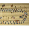 Paire de tableaux chinois "Procession"