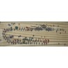 Paire de tableaux chinois "Procession"