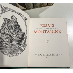 Livre \"Essais de Montainge\" 5 tomes
