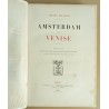 Livre \"Amsterdam et Venise\"