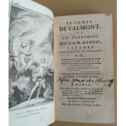 Livre \"Le comte de Valmont\" Tome 5