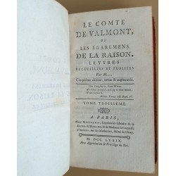 Livre \"Le comte de Valmont\" Tome 3
