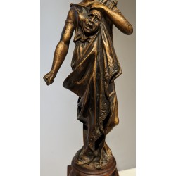 Bronze \"Femme au masque\"