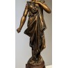 Bronze \"Femme au masque\"