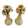 Pair of Louis XVI ‘Flowers’ candlesticks