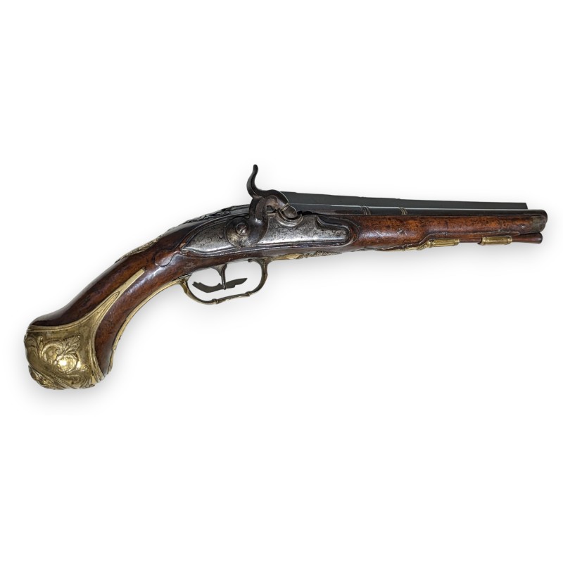 Percussion pistol by Iacob Harr, Basel