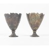 Paire de  zarfs ottomans