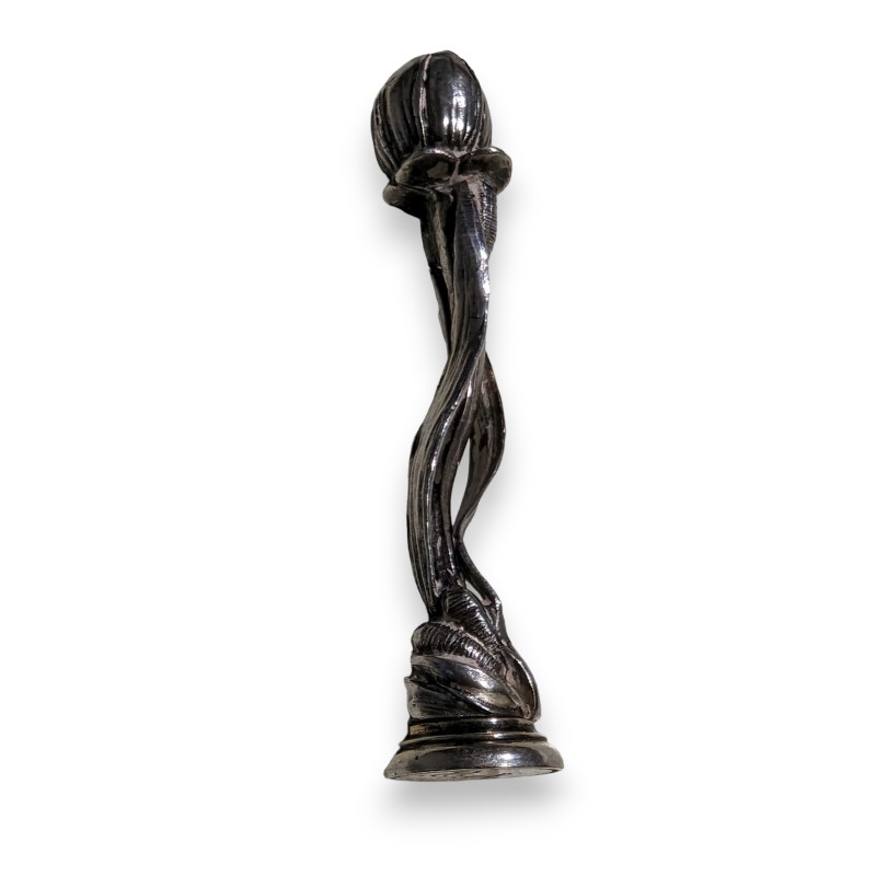 AS silver-plated Art Nouveau seal