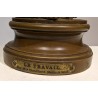 Bronze \"Le travail\" signé M CONSTANT