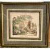 Litho "Aux environs de Lausanne" par LORY