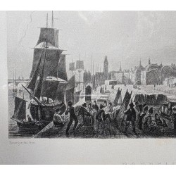 Litho "Bordeaux" par ROUARGUE