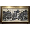 Tableau \"Tour de l\'Ile\" signé CECCHI