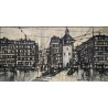 Tableau \"Tour de l\'Ile\" signé CECCHI