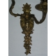 Pair of Régence sconces with 2