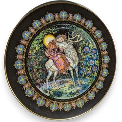 Assiette \"The Deer and Marjusa\" Villeroy & Boch