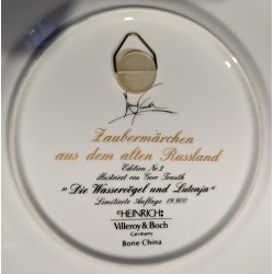 Assiette \"Die Wasservögel und Lutonja\" Villeroy