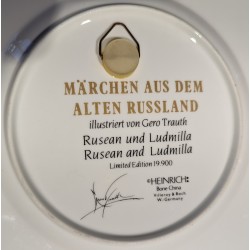 Assiette \"Rusean and Ludmilla\" Villeroy & Boch