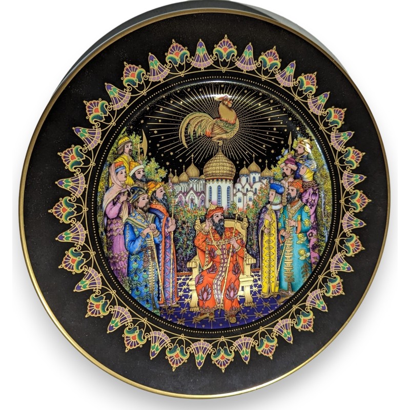 Assiette \"Der goldene Hahn\" Villeroy & Boch