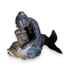 Bronze \"Namazu ou Onamazu\"