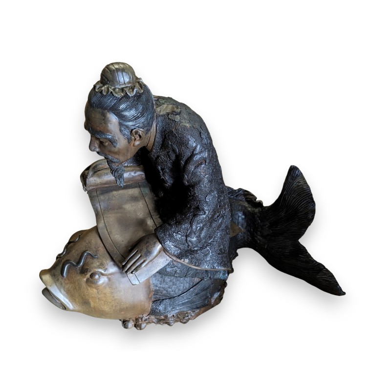 Bronze \"Namazu ou Onamazu\"