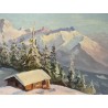 Tableau \"Col-de-Soud\" signé DUVOISIN