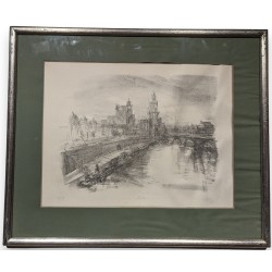 Suite de 6 gravures Villes Allemandes