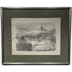 Suite de 6 gravures Villes Allemandes