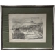 Suite de 6 gravures Villes Allemandes